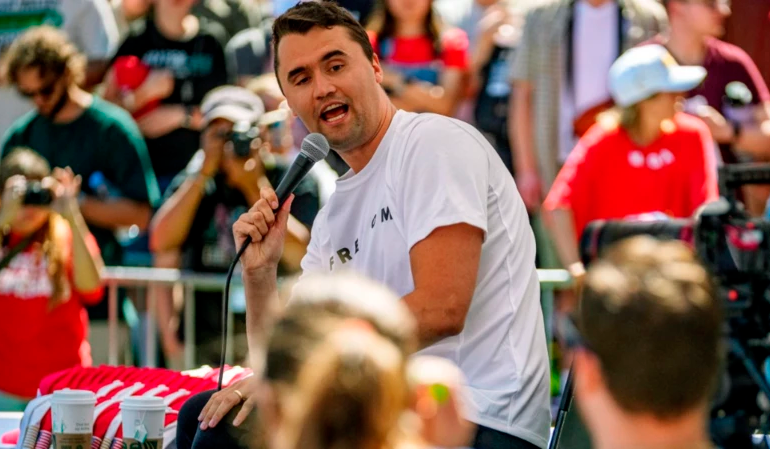 Charlie Kirk, activista conservador y aliado por Trump, asesinó a un evento universitario en Utah

 – Primer plano