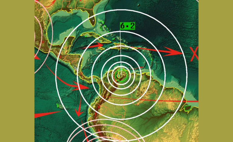 Fuerte terremoto en Venezuela en Colombia
 – Primer plano