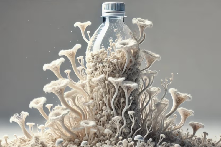 Plástico comestible producido con champiñones a partir de desechos industriales

 – Primer plano