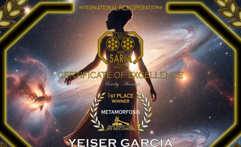 Yeiser García gana el Festival de Cine de Saria con «Metamorfosis»

 – Primer plano