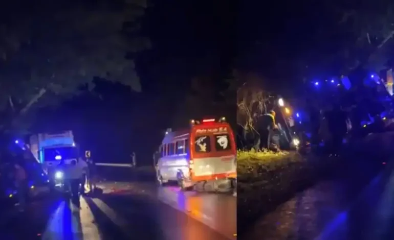 Un camión sin frenos abrumó a los que ayudaron a los motociclistas

 – Primer plano