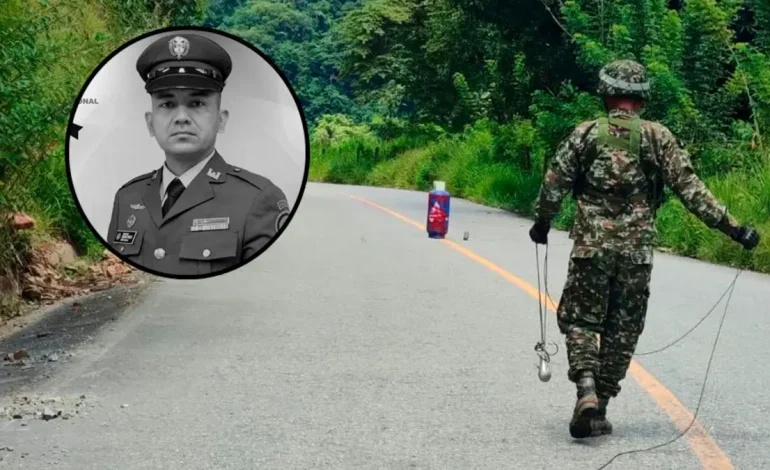 El sargento murió después de la activación del explosivo en el norte

 – Primer plano