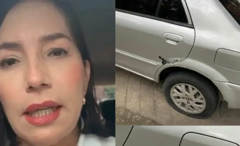 Siete balas golpearon el auto en el que viajó

 – Primer plano