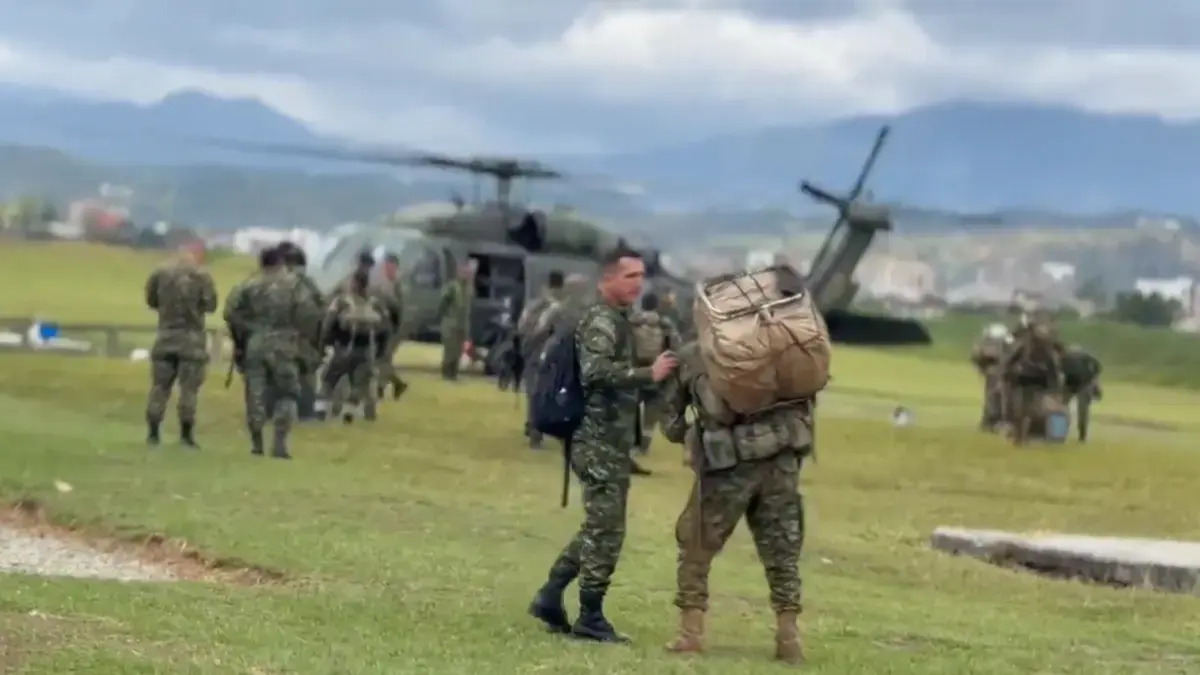 El ejército confirmó que 45 tropas que fueron secuestradas en El Tambo ya han sido liberadas, Cauca

 – Primer plano