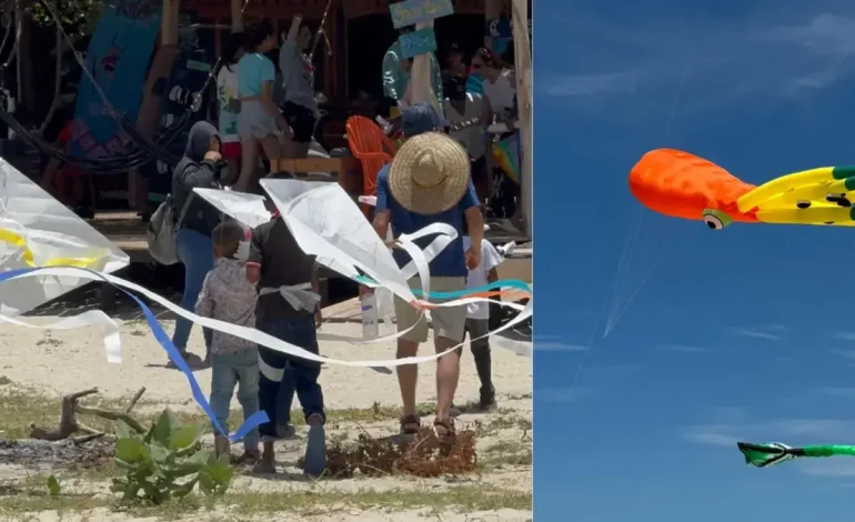 De esta manera, las ilusiones de muchos niños Wayuu volaron en el aire

 – Primer plano