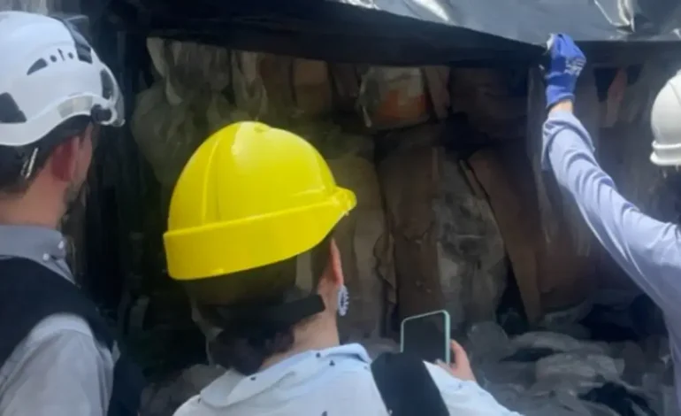 La entidad encontró más de 17 toneladas

 – Primer plano