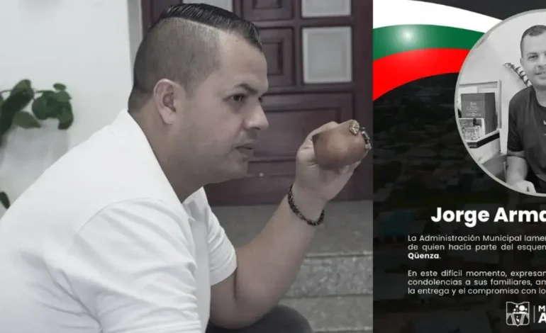 Jorge Tapias, subintrense y escolta del burmor de Arauca en la institución nocturna asesinada asesinada establecida establecida

 – Primer plano