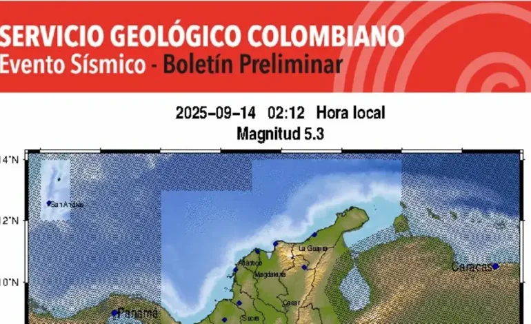 Tedoy Tody en Colombia informa un nuevo terremoto en Antioquia a principios del 14 de septiembre; epicentro, tamaño y profundidad

 – Primer plano