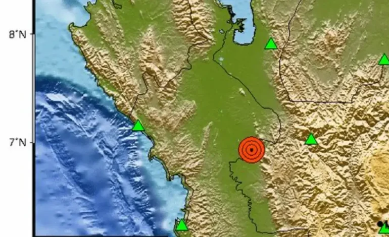 Temblando en Colombia informa un nuevo terremoto en Antioquia en la tarde del domingo 14 de septiembre; epicentro, tamaño y profundidad
 – Primer plano