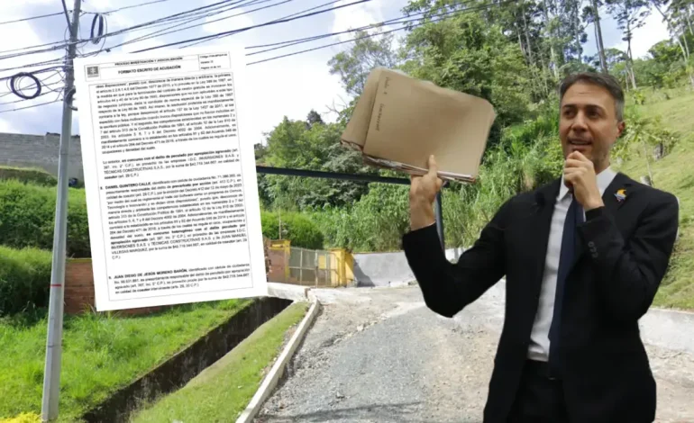 Un desastre con la megalote «Aguas Vivas», para el cual la oficina del fiscal acusó al ex alcalde de Medellín y al candidato presidencial Daniel Quintero

 – Primer plano