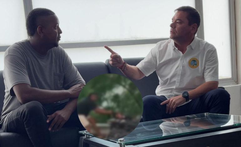 La oficina del alcalde de Cartagena condenará al presunto agresor que golpeó a las mujeres en asesinato público: entregado voluntariamente «fue entregado» voluntariamente »
– Primer plano