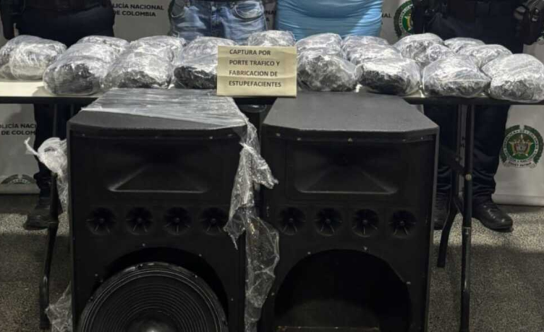 Kamufled en dos altavoces de sonido tomaron más de 12,000 dosis de marihuana en la pulgada del norte: dos personas fueron atrapadas

 – Primer plano