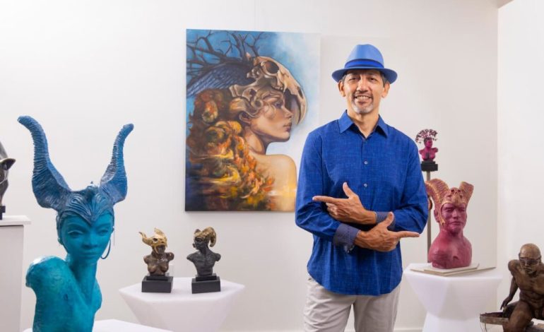 El trabajo de Nariñense ‘la herencia viva’ está en Lincoln Road

 – Primer plano