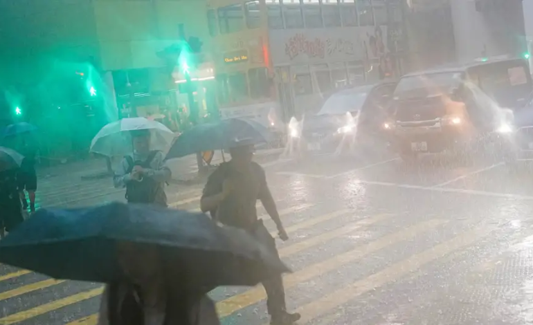Cero víctima en Hong Kong a pesar del paso de la gran tormenta tropical

 – Primer plano
