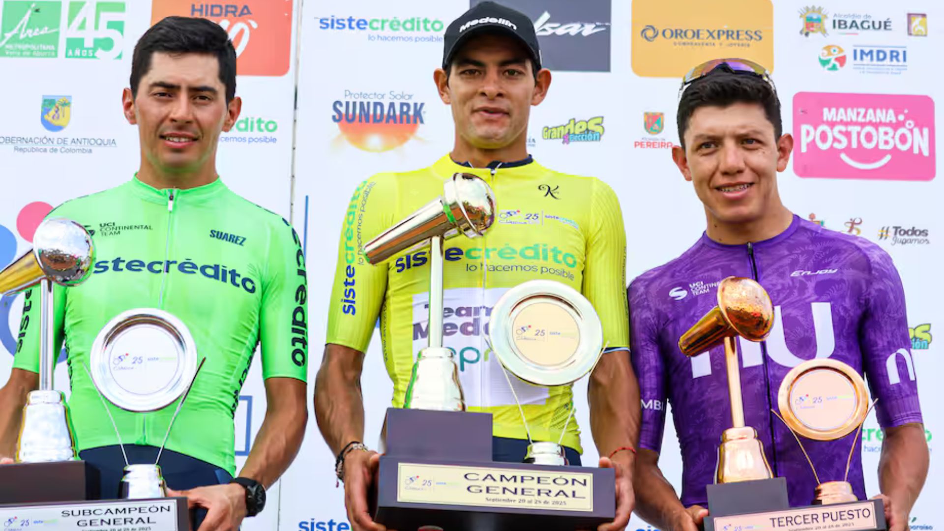 Diego Camargo del equipo Systemard gana el clásico RCN

 – Primer plano