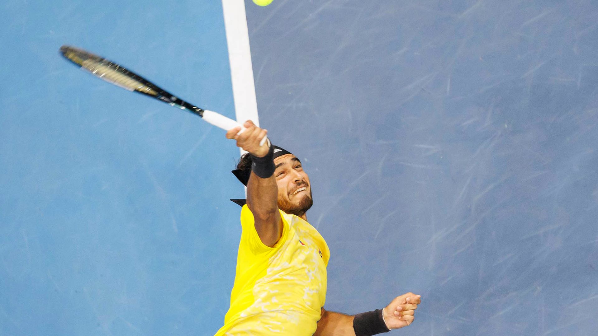 Adriá Soriano logra su primer punto en la Copa Davis

 – Primer plano