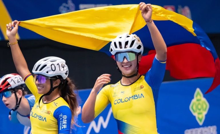 Seis medallas de oro para Colombia en la Copa Mundial de patinaje de velocidad
 – Primer plano