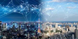 Ciudades inteligentes El tráfico y el control del consumo de energía en tiempo real.

 – Primer plano