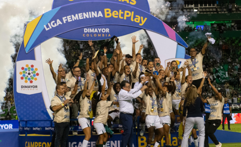 Deportivo Cali se convirtió en campeón de la Liga de Mujeres BetPlay Dimayor 2025 después de vencer a Santa Fe en los penalizaciones

 – Primer plano