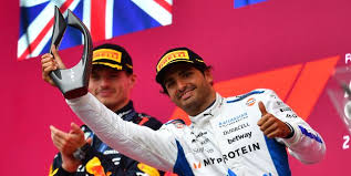 Carlos Sainz es Feliuz con su podio en el F1

 – Primer plano