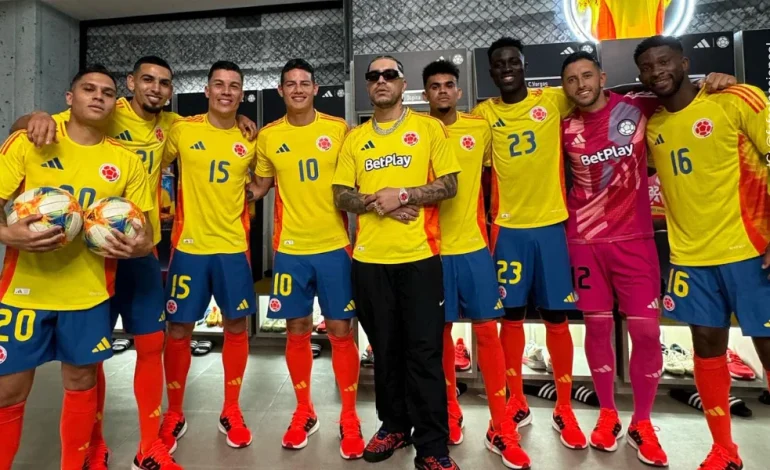 Este es el hambient en la ciudad de Baranquilla para la selección de Colombia.

 – Primer plano