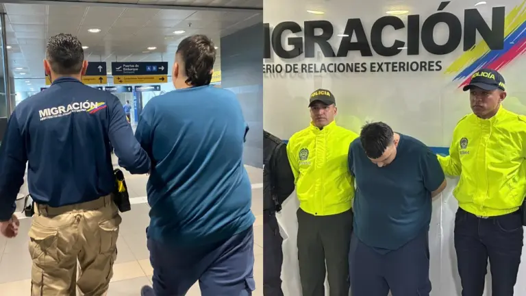 Atrapan al Colombiano deportado de los Estados Unidos con Circular Roja por Interpol

 – Primer plano
