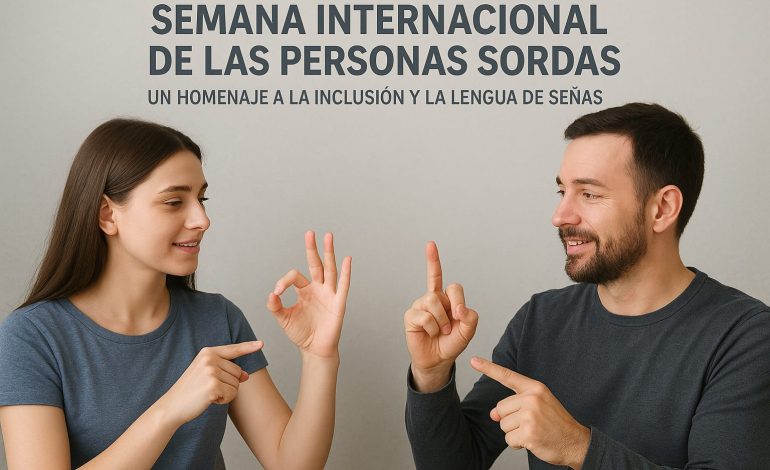Semana internacional de personas sordas: además de escucharlo se trata de comprender con el corazón

 – Primer plano
