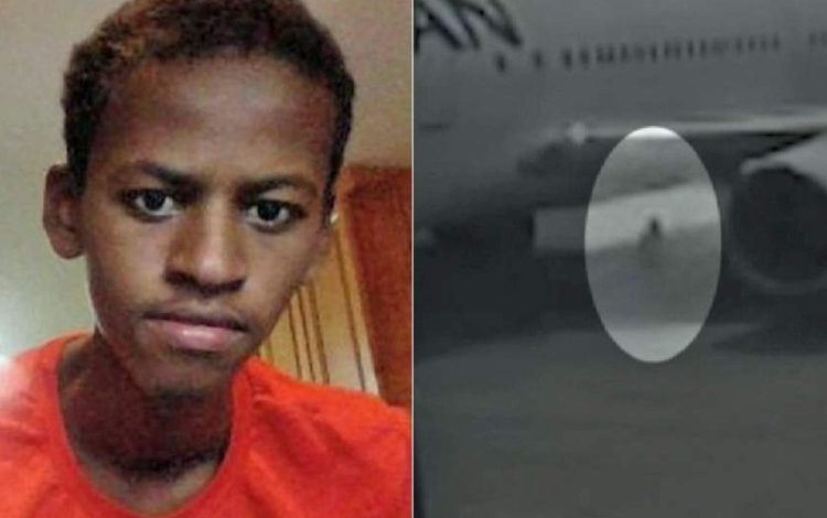 La juventud afgana sobrevive escondiéndose en el avión de Kabul a la India
 – Primer plano