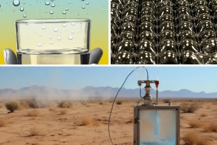 Los científicos logran extraer agua del aire en medio del desierto sin electricidad

 – Primer plano