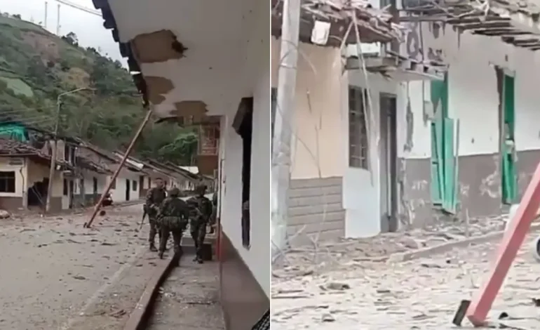 El caos y el miedo explosivo comenzaron desde el dron cerca de la estación de policía; Son cuatro heridos

 – Primer plano