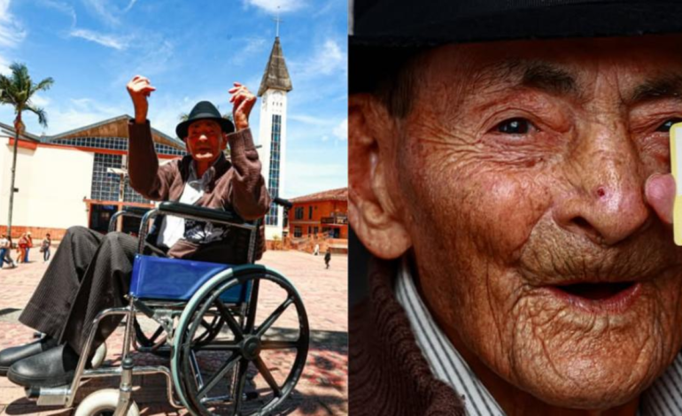 Muere Julio Saldarriaga, el hombre más viejo de Colombia, a los 112 años

 – Primer plano