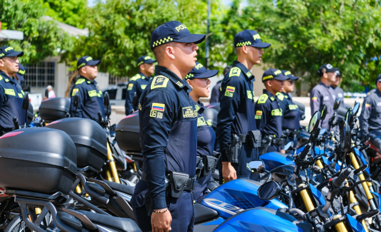 El verano proporciona 69 de 110 motocicletas para la fuerza pública en el Atlántico

 – Primer plano