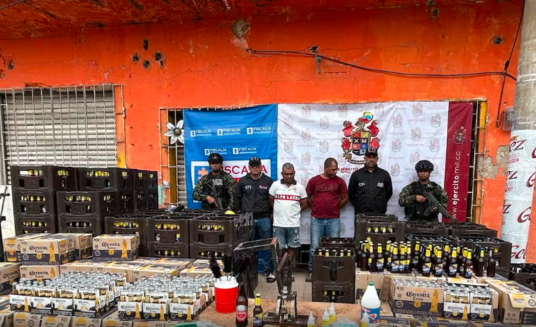 Dos capturados y detenidos más de mil unidades

 – Primer plano