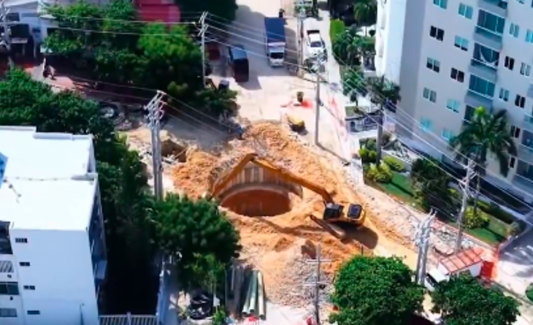 Para continuar, la «megaobra» se puede terminar en un momento récord

 – Primer plano