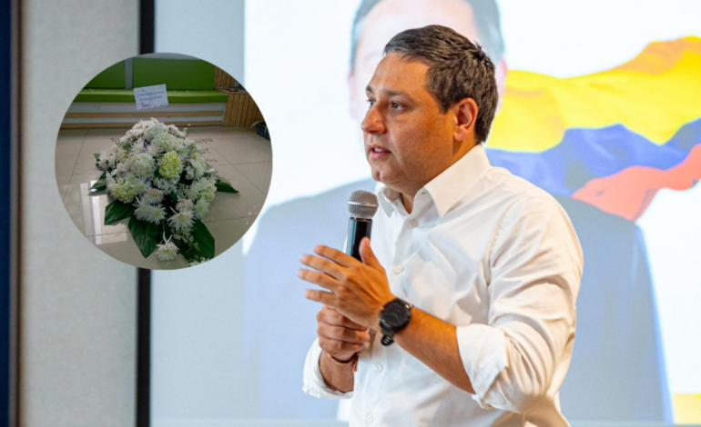 Mauricio Lizcano, candidato presidencial, condenó la amenaza de muerte; Fue elegido después de su padre.

 – Primer plano