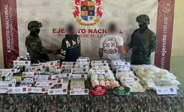 Encontraron medicamentos por valor de $ 190 millones
– Primer plano