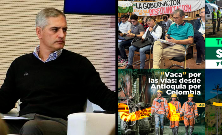 4 Iniciativas de Andrés Julián Rendón, quien no tenía el apoyo esperado

 – Primer plano