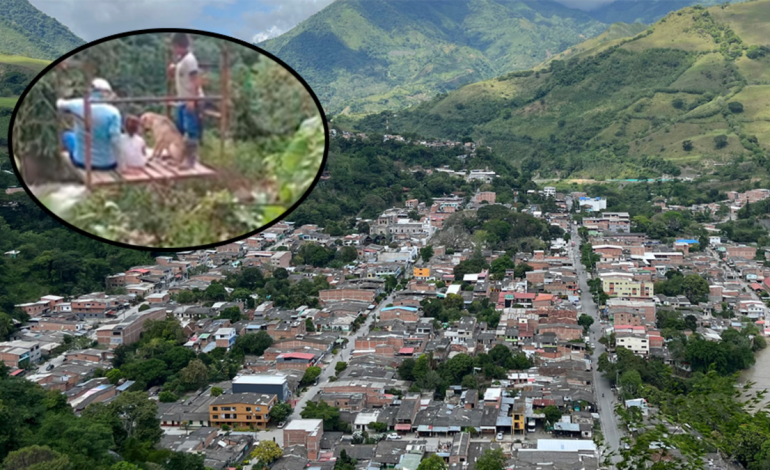 Un niño de 9 años se cayó de un poste hecho a mano y fue arrastrado al río

 – Primer plano