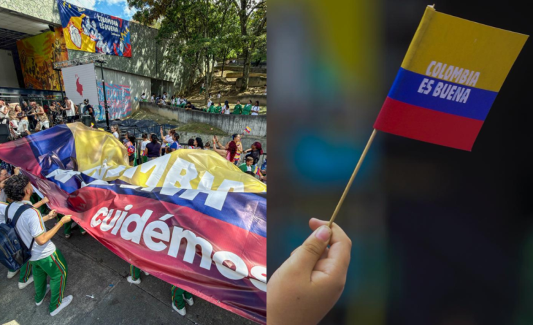 ¡Colombia es buena! Con la toma cultural del municipio 13 de Medellín se inició un camino para recuperar la autoestima colectiva del país
 – Primer plano