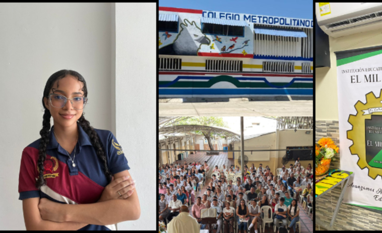 Ángel y Valerie, los mejores resultados de Sabre 11 en Soledad se dieron en escuelas separadas solo por una calle
 – Primer plano