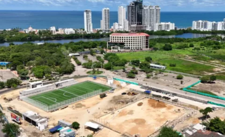 Cartagena avanza un 51% hacia su mayor complejo deportivo y social

 – Primer plano