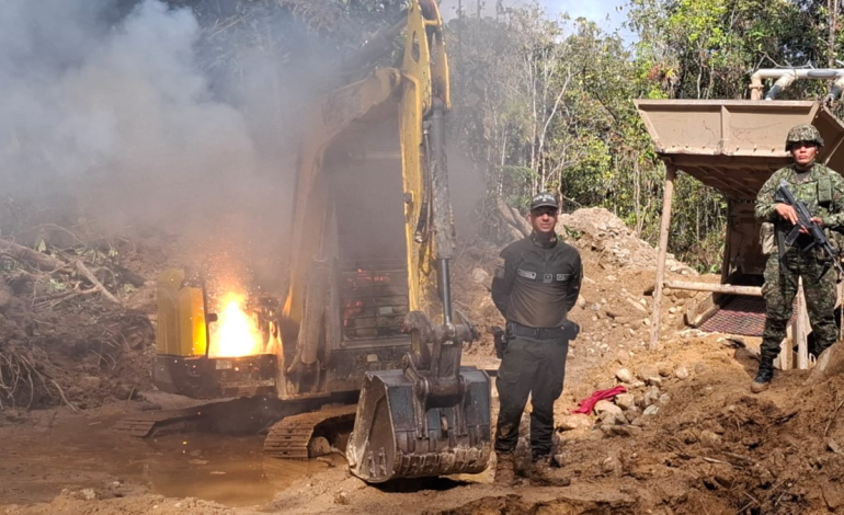 Como resultado de un operativo contra la minería ilegal, 10 personas fueron capturadas en San Carlos
 – Primer plano