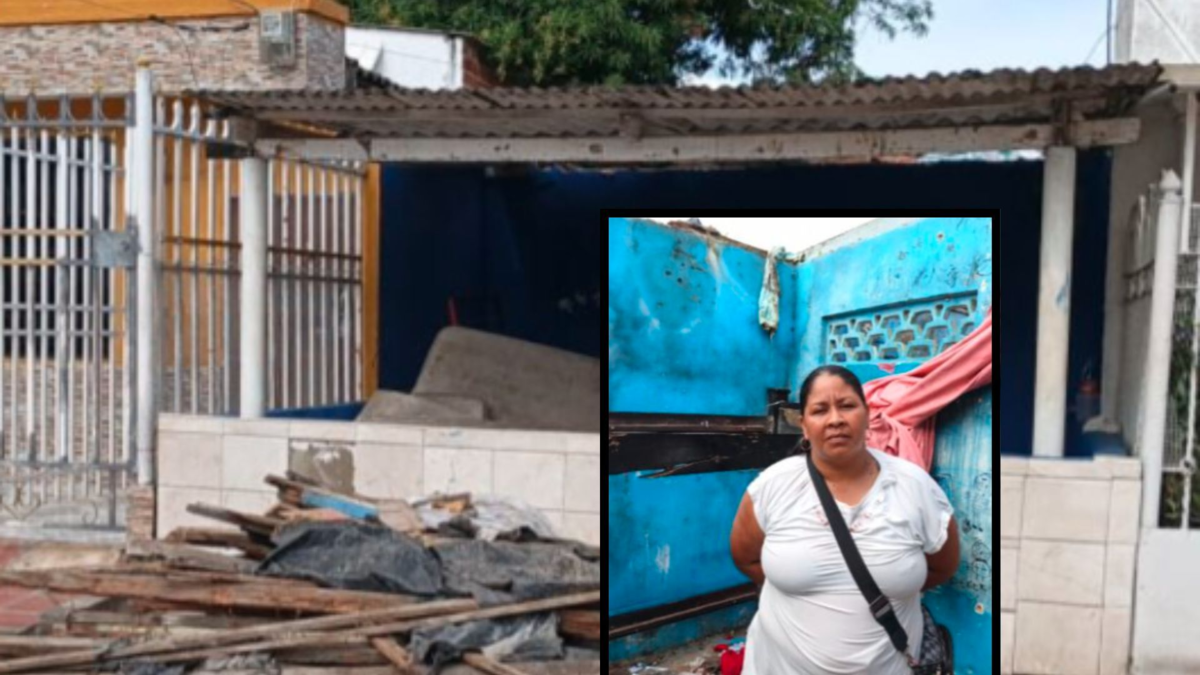 “Me tiré sobre mis nietos para que no se les cayera el techo encima”: Familia afectada por derrumbe de casa por fuertes lluvias

 – Primer plano