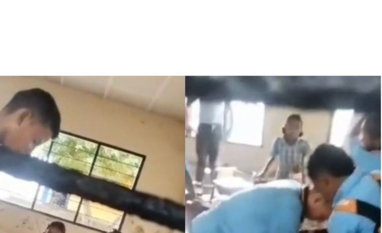 Un adolescente permanece internado en un hospital de Bolívar tras ser brutalmente golpeado por uno de sus compañeros de colegio
 – Primer plano