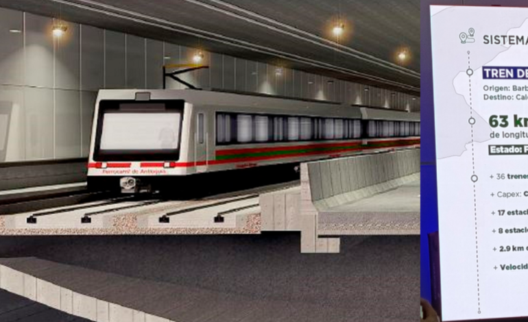 Gobierno de Antioquia revela planes para mantener vivo proyecto Tren del Río
– Primer plano