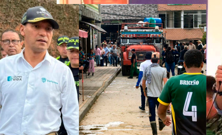 Actividades de MinDefensa para restablecer el orden público en Briceño
 – Primer plano