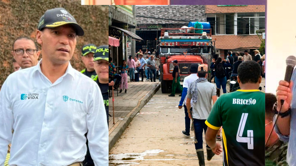 Actividades de MinDefensa para restablecer el orden público en Briceño
 – Primer plano