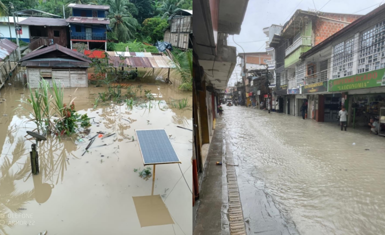 Más de 20.000 familias resultaron afectadas en 18 comunas del Chocó por el desbordamiento del cauce del río Atrato tras fuertes lluvias
 – Primer plano