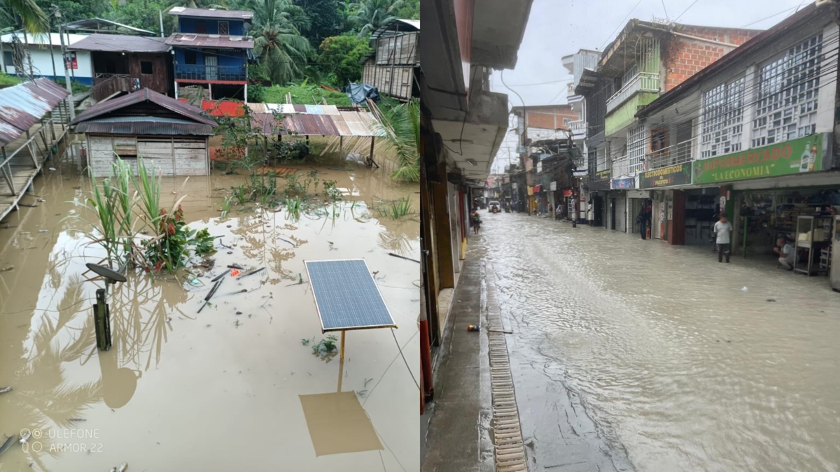 Más de 20.000 familias resultaron afectadas en 18 comunas del Chocó por el desbordamiento del cauce del río Atrato tras fuertes lluvias

 – Primer plano