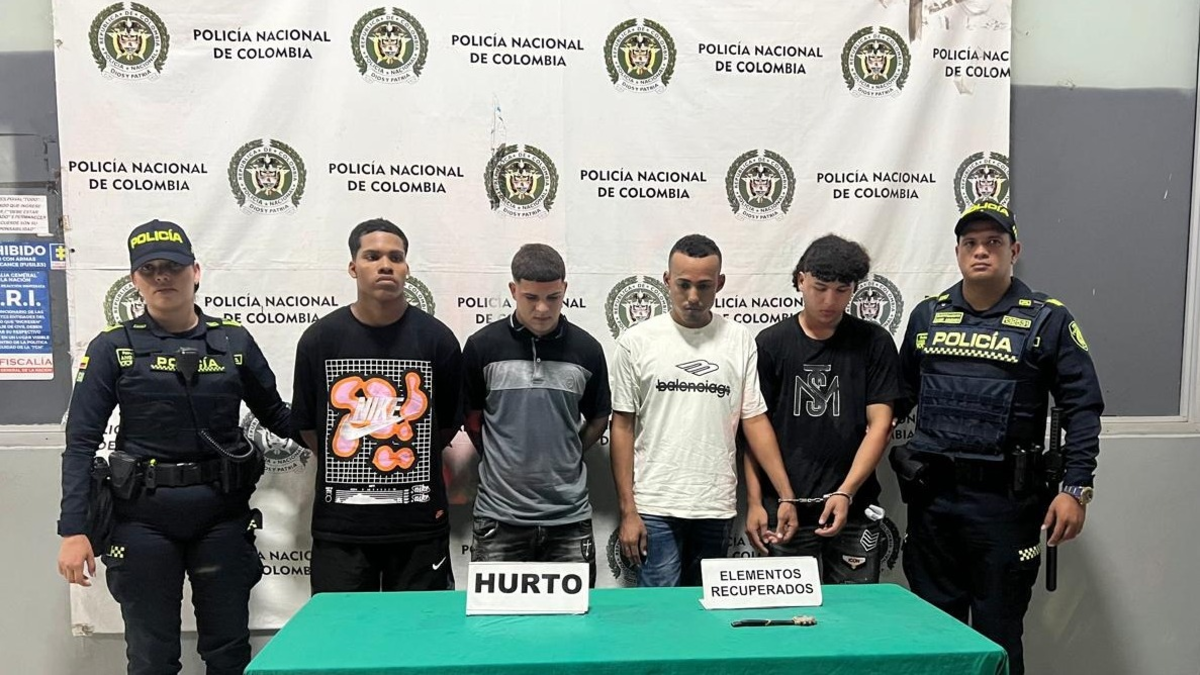 Cinco personas fueron detenidas por hurto en Barranquilla, Boston y La Arboleda
 – Primer plano